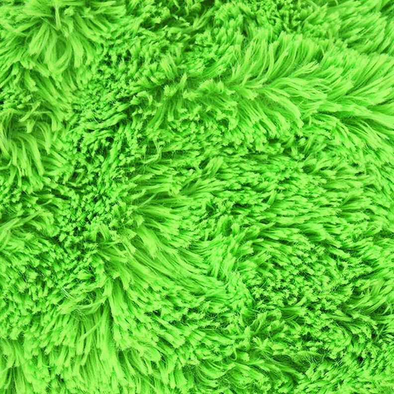 Lurvig plysch SHAGGY [1 M x 0,75 M | lugg: 20 mm] - neongrön | Kullaloo,  image number 2