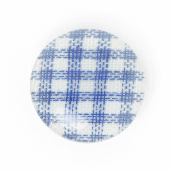 Plastknapp Vichykaro 8, image number 1