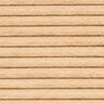 Fuskpäls med breda horisontella ränder – beige,  thumbnail number 1
