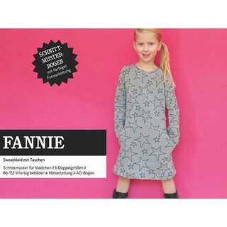 FANNIE - sweatklänning med fickor, Studio Schnittreif  | 86 - 152, 