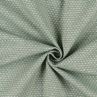 Möbeltyg Jacquard minirute – grön, 