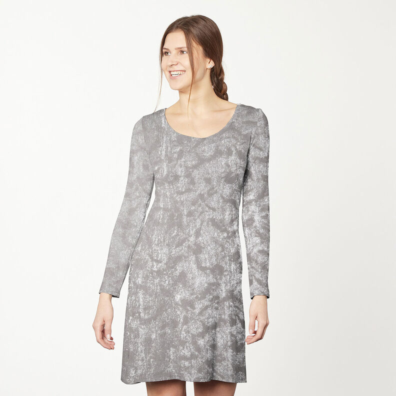 jersey glitterfolie – grått/gammalt silver, image number 8