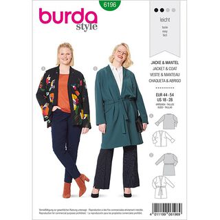 Jacka, Burda 6196 | 44-54, 