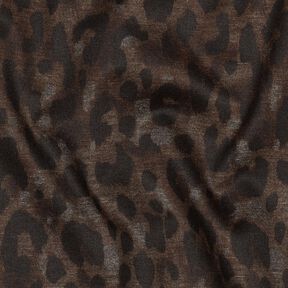 Romanit Jersey Leopardmönster – mörkbrun/svart, 