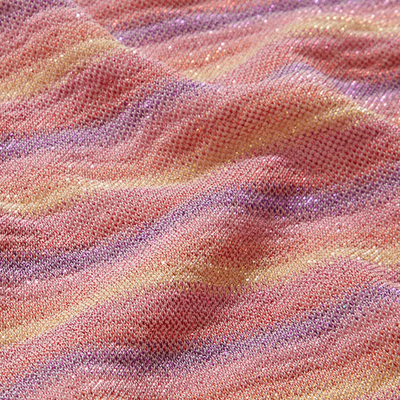 glitterjersey gradientränder – pink,  image number 2