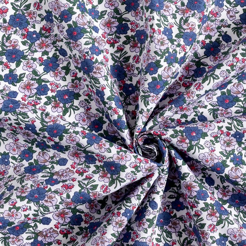 blustyg små blombuketter – vit/lila, image number 3