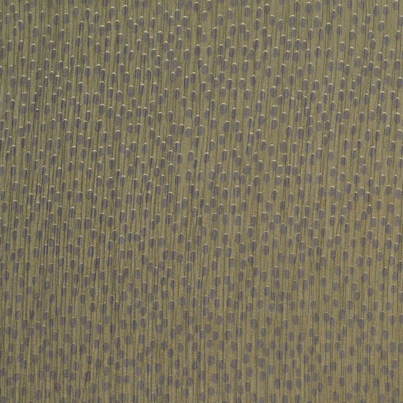 Crepe-chiffong stora prickar &ndash; khaki/svart,  image number 1