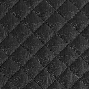 Quiltat tyg romber – svart, 