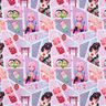 Bomullsjersey manga-kul Digitaltryck | by Poppy – vit/lavender,  thumbnail number 1