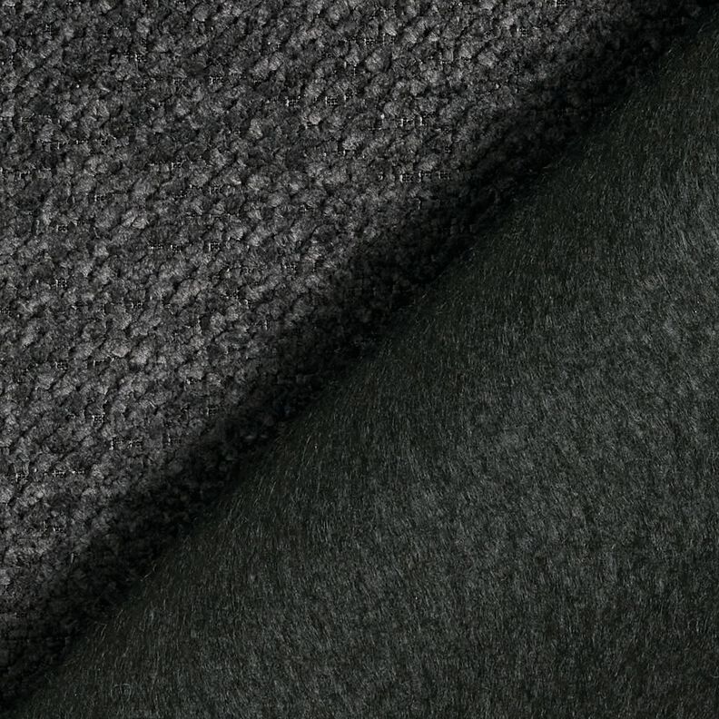 Stoppningstyg mjuk lugg – antracit,  image number 3