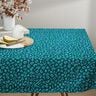Behandlad bomull Abstrakt Lejon | Poppy Fabrics – petrol/lila,  thumbnail number 6