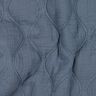 Quiltat tyg Muslin Vågor – blågrått,  thumbnail number 2