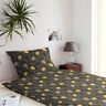 Bomullstyg Kretong Ginkgo – senap,  thumbnail number 8