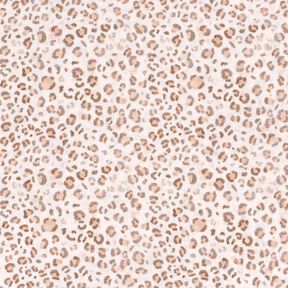 Muslin/Dubbel-krinkelväv akvarell lejon Digitaltryck – elfenbensvit,  Muslin/Dubbel-krinkelväv akvarell lejon Digitaltryck – elfenbensvit,