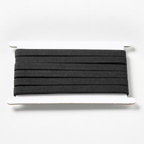 Mjukt gummiband [5 m | 10 mm] &ndash; svart, 