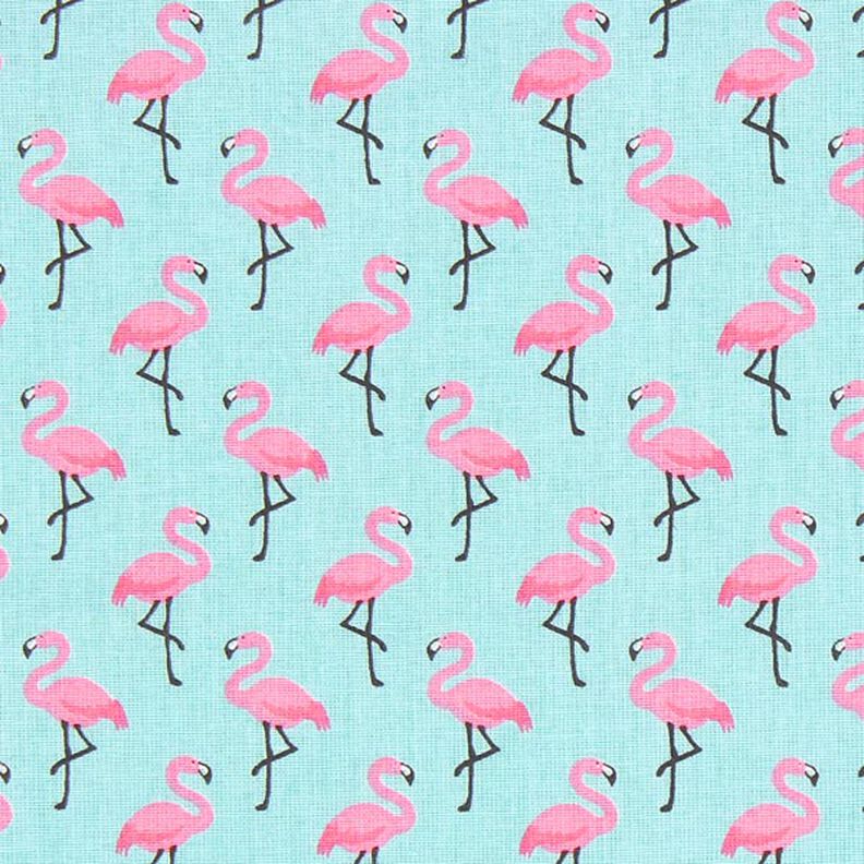 Behandlad bomull Flamingo – ljusblått,  image number 1