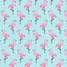 Behandlad bomull Flamingo – ljusblått,  thumbnail number 1