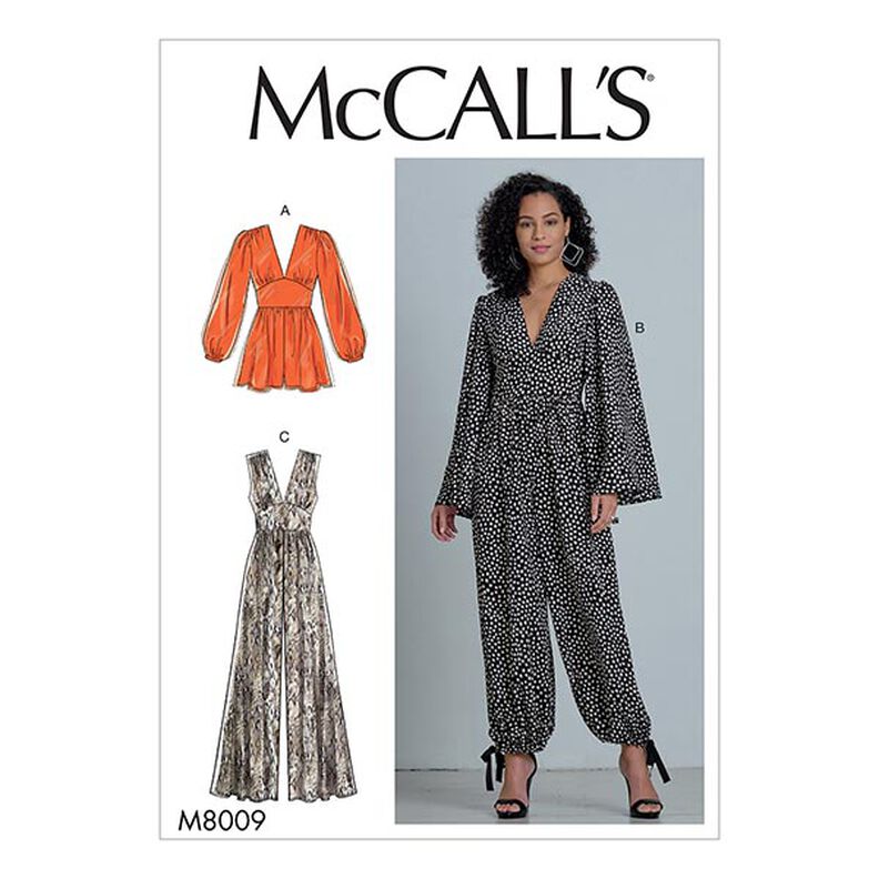 Jumpsuit, McCall´s 8009| 32-40,  image number 1