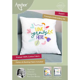 Broderikit kuddfodral Love Grows, 