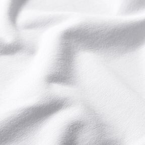 Bomullsjersey Medium Uni – vit, 