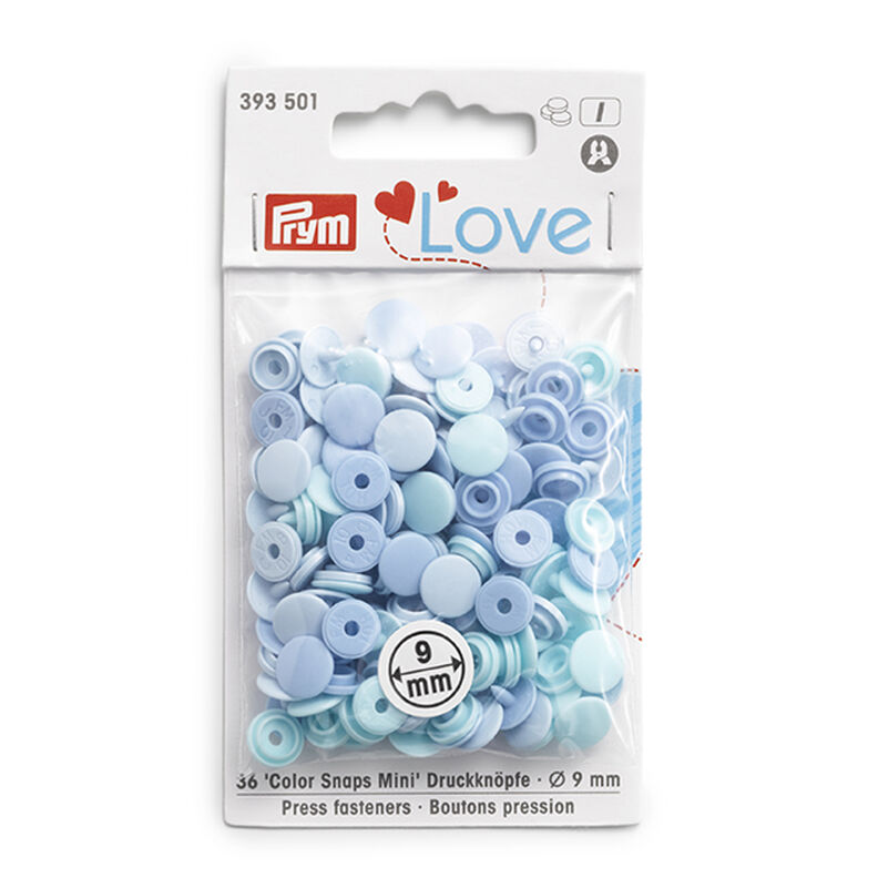 Tryckknappar Color Snaps Mini [9mm] | PRYM love,  image number 1