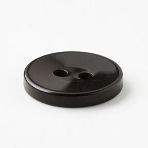 2-hålsknapp blank [Ø 15 mm] – svart, 