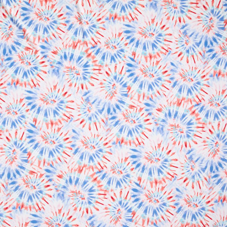Baddräktstyg Batikmandala – vit/chiliröd,  image number 1