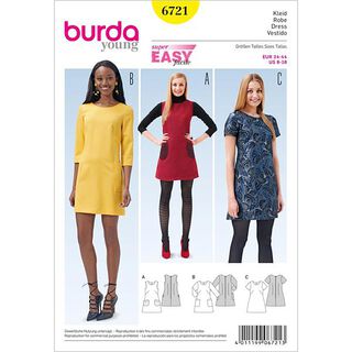 Klänning, Burda 6721, 