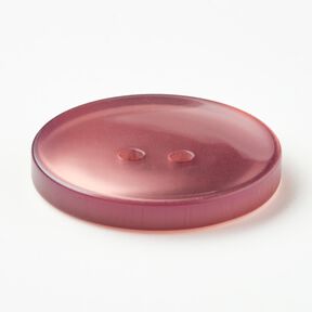2-hålsknapp blank [Ø 25 mm] – mörk gammalrosa, 