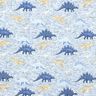 Alpfleece dinosaurier – natur/jeansblå,  thumbnail number 1