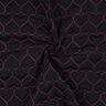 Quiltat tyg neonhjärtan | Poppy Fabrics – svart/neonpink,  thumbnail number 3