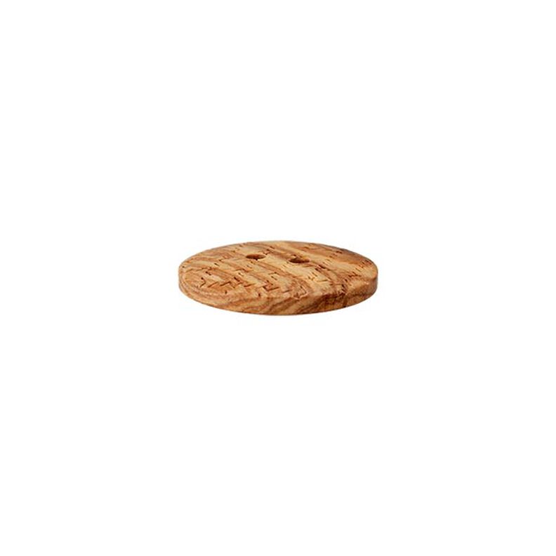 Träknapp 2 hål – beige,  image number 2
