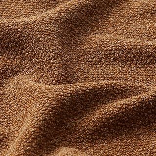 stickad bouclé melange – brons, 