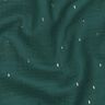 Muslin/Dubbel-krinkelväv Rektangel Folietryck | Poppy Fabrics – blågran/guldmetallic,  thumbnail number 2