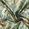 Crepesatin havsblommor – vass/beige,  thumbnail number 3