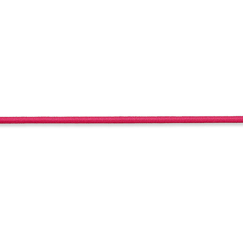 Gummisnodd [Ø 3 mm] – intensiv rosa,  image number 2