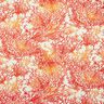Dekorationstyg Halvpanama Fin korall – terracotta/natur,  thumbnail number 1