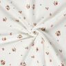 Muslin/Dubbel-krinkelväv blommor – vit,  thumbnail number 3