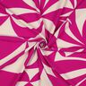 Stretchblustyg geometriskt | Poppy Fabrics – purpur/cashew,  thumbnail number 3