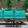 Outdoortyg Canvas Enfärgat – pepparmynta,  thumbnail number 5