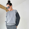 FRAU ZORA Oversized tröja med brett fållband | Studio Schnittreif | XS-XXL,  thumbnail number 3