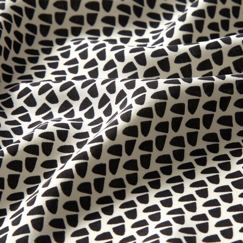 Blustyg abstrakt grafik – kräm/svart, image number 2