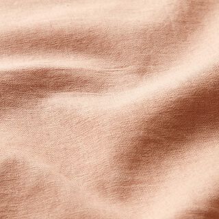 blandning av tvättad linne-bomull – roséguld | Stuvbit 70cm, 
