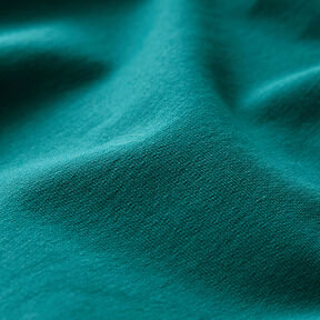 French Terry tungt – petrol, 