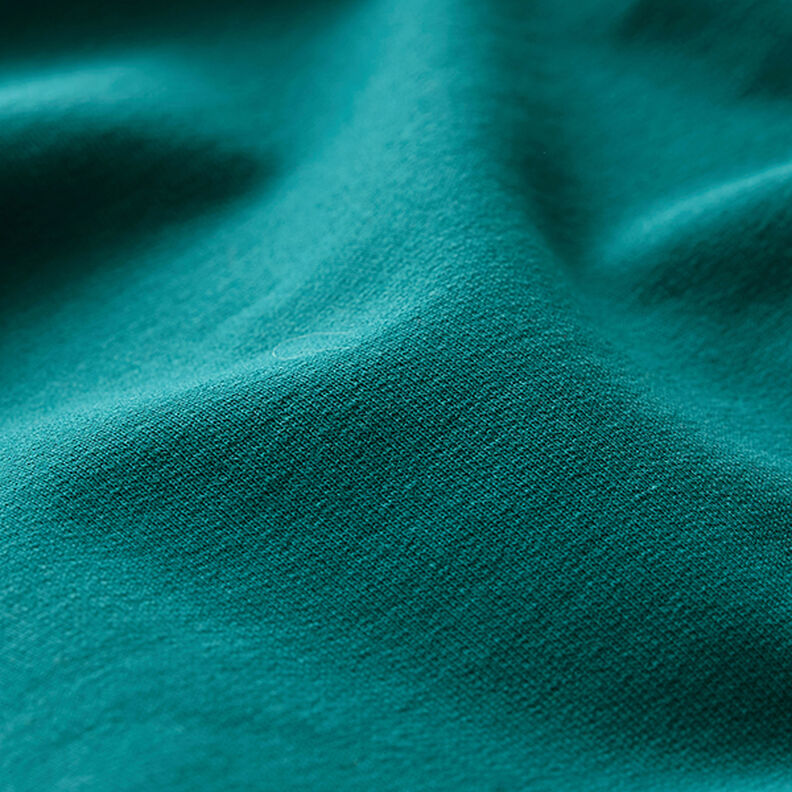 French Terry tungt – petrol,  image number 2