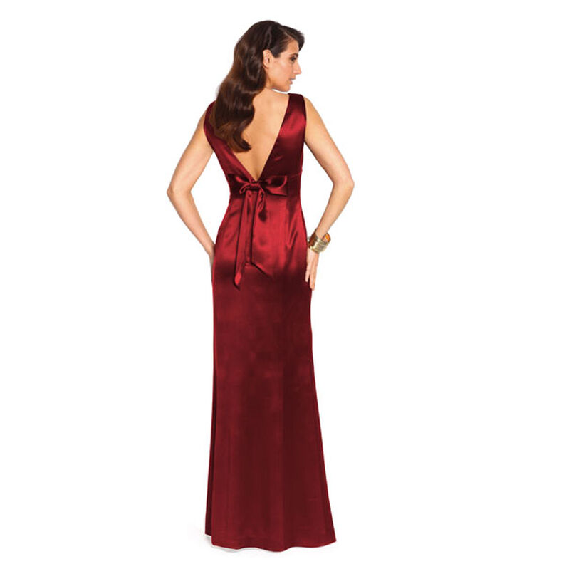 Stretch Satin – kaminrött,  image number 5