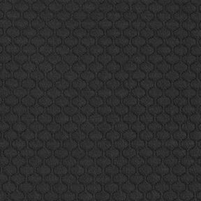 Quiltad jersey vågor – svart, 