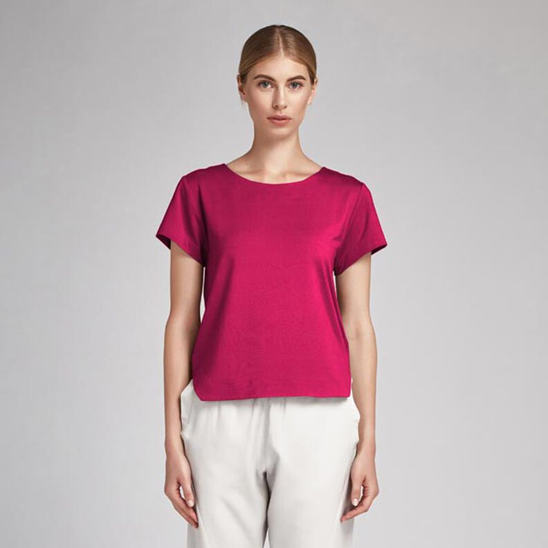 Bomullspoplin Enfärgat – pink,  image number 6
