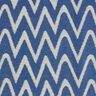 Outdoortyg jacquard Ikatmönster – blå,  thumbnail number 1