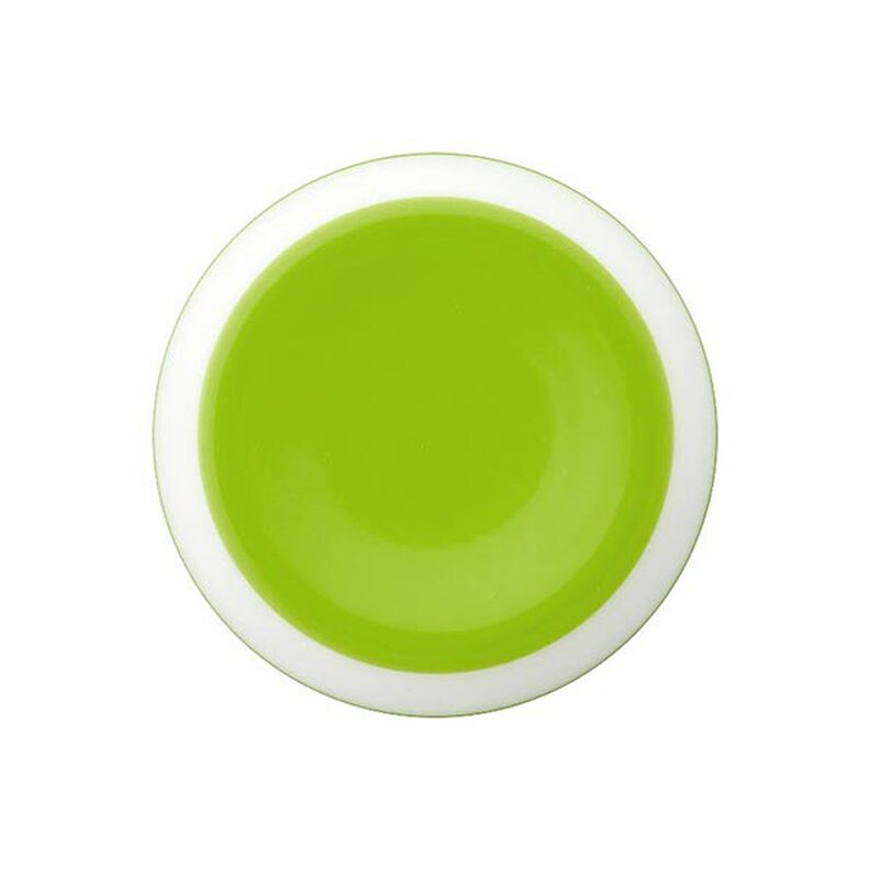 Polyesterknapp med ögla – äppelgrönt,  image number 1